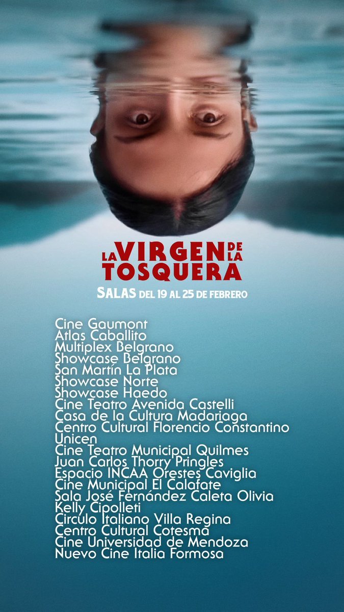 acá las salas hasta este miércoles 🥸