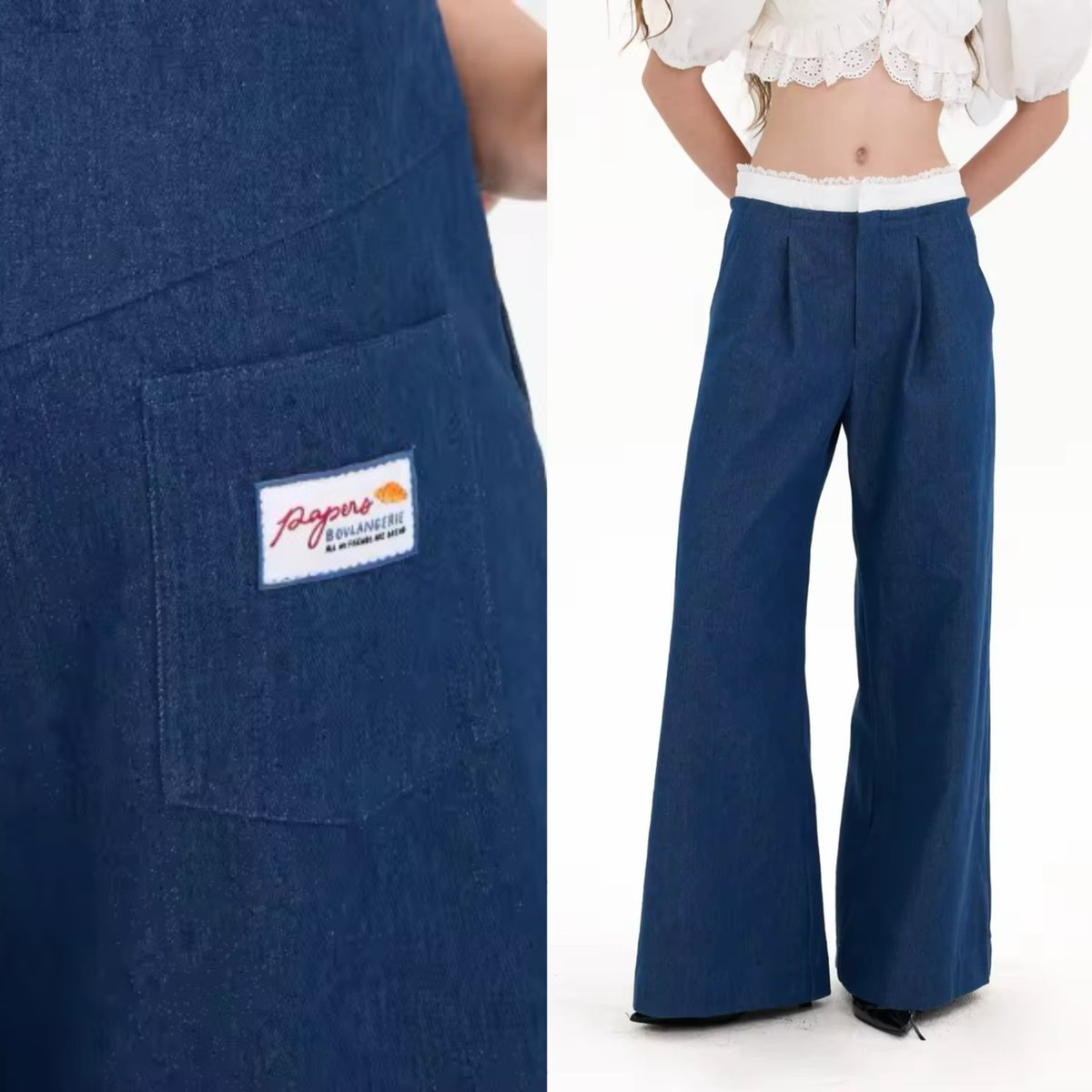 chaosreview_1's tweet photo. Breadstick Trousers กางเกงทรงสวยที่ให้ความรู้สึกสบายตา ด้วยดีไซน์เรียบง่ายและโทนที่ดูสุภาพ สามารถจับคู่กับเสื้อหลากหลายรูปแบบเพื่อสร้างลุคที่ดูลงตัว