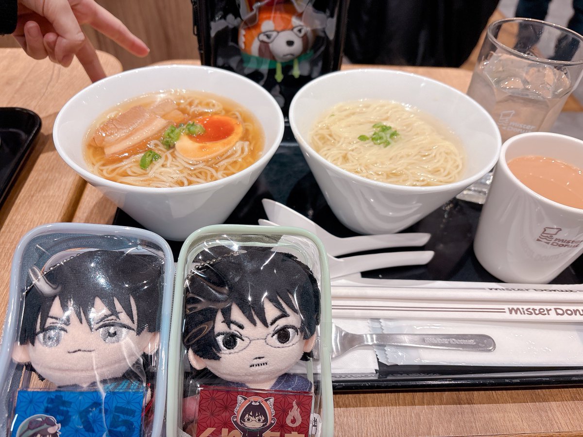 ミスドでドーナツ食べなかった人🍜🍜