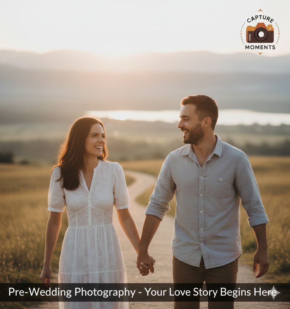 CaptureM's tweet photo. 💑✨ Pre-Wedding Photography ✨💑
Mee love story ni beautiful locations lo cinematic style lo capture chestham ❤️📸
Fun moments, romantic poses &amp; natural smiles tho mee journey ni magical ga marchestham 💕
Before the big day… let’s create memories that last forever! https://t.co/3xrvG9RDog