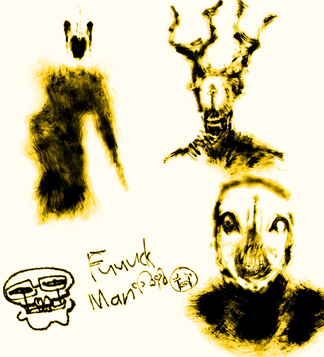 I am lowk just throwing septic shit at the canvas by this point