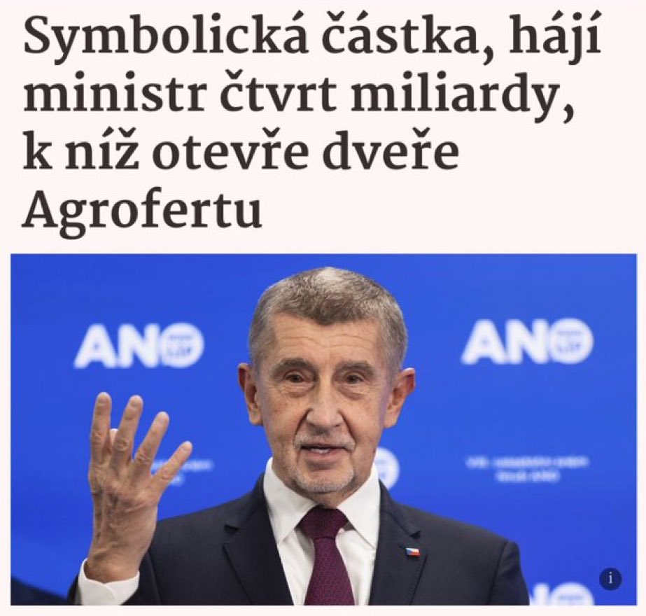 Tak jsem to vypočítal za vás. Aby mohl pan ministr Šebestyán potěšit šéfa symbolickou částkou, tak musí cca tisíc průměrně placených českých zaměstnanců rok makat a platit daně. Není zač.