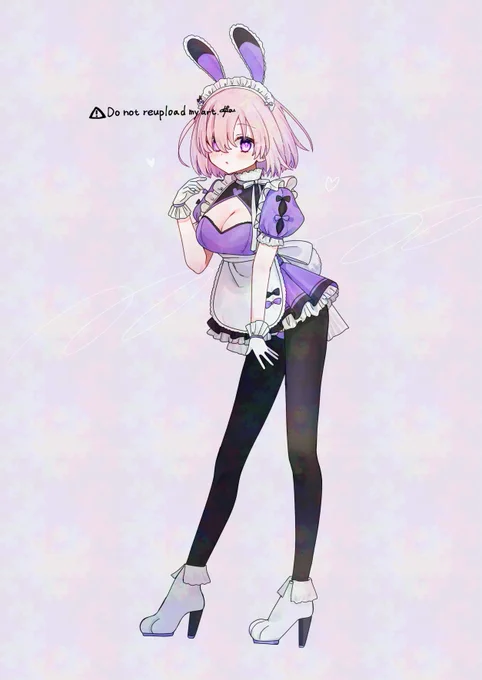 メイドバニーマシュ #FGO