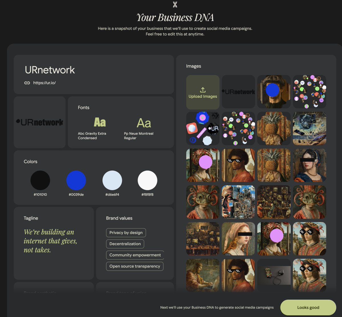 URnetwork tweet media