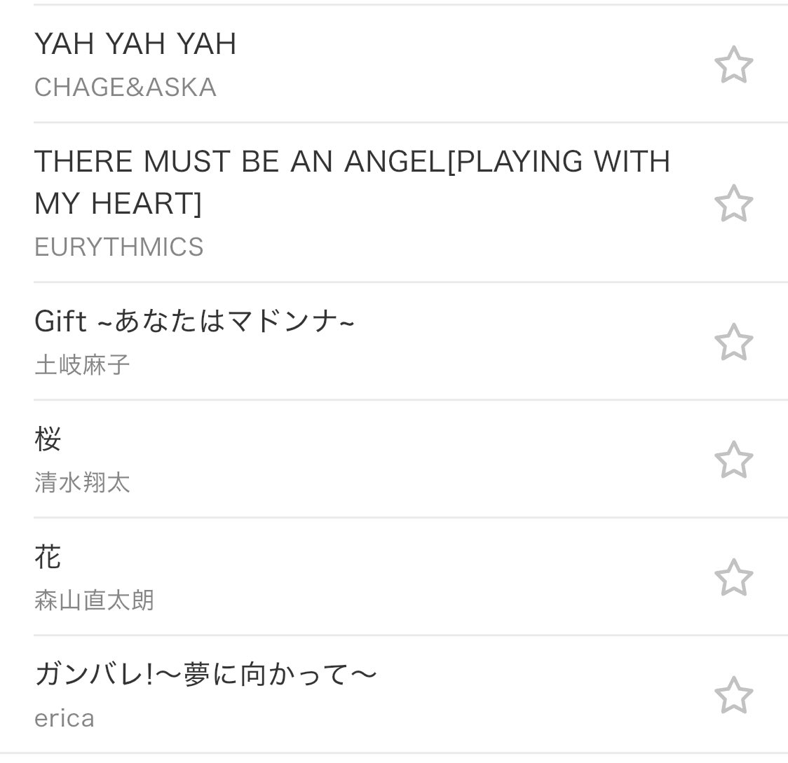 🎼夜枠のセットリスト🐣 今日は中旬ラスト🤭 リクエストや推し曲多めで