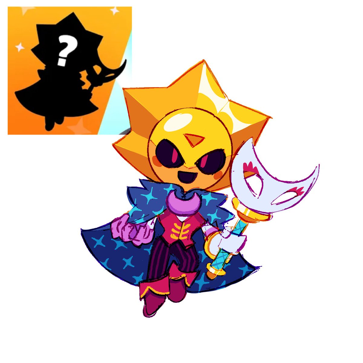 What I think Sirius looks like (I imagine he looks like a ringleader) #brawltalk