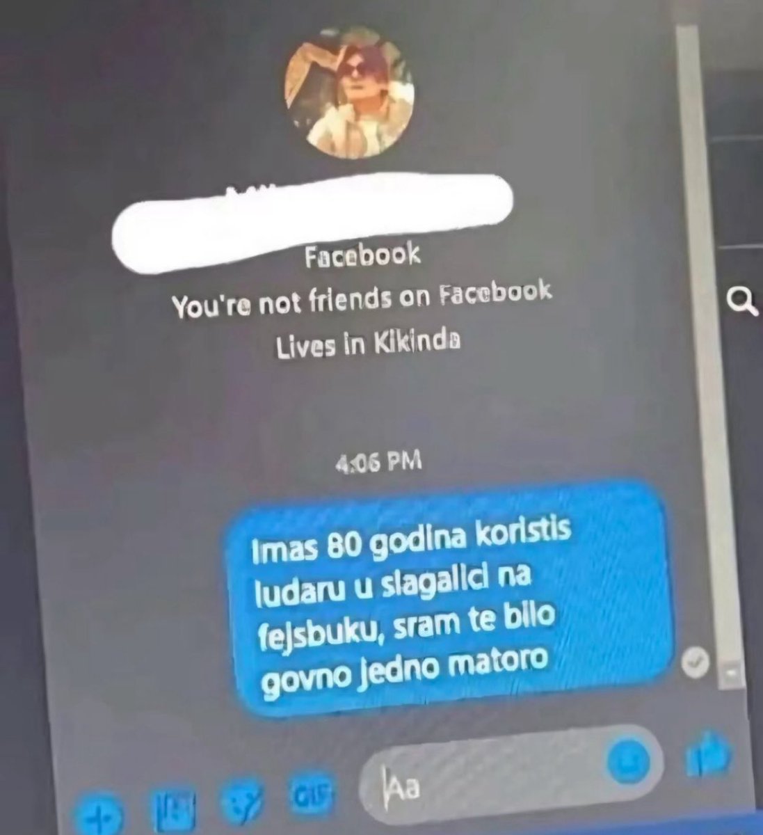 Greška generacije tweet media