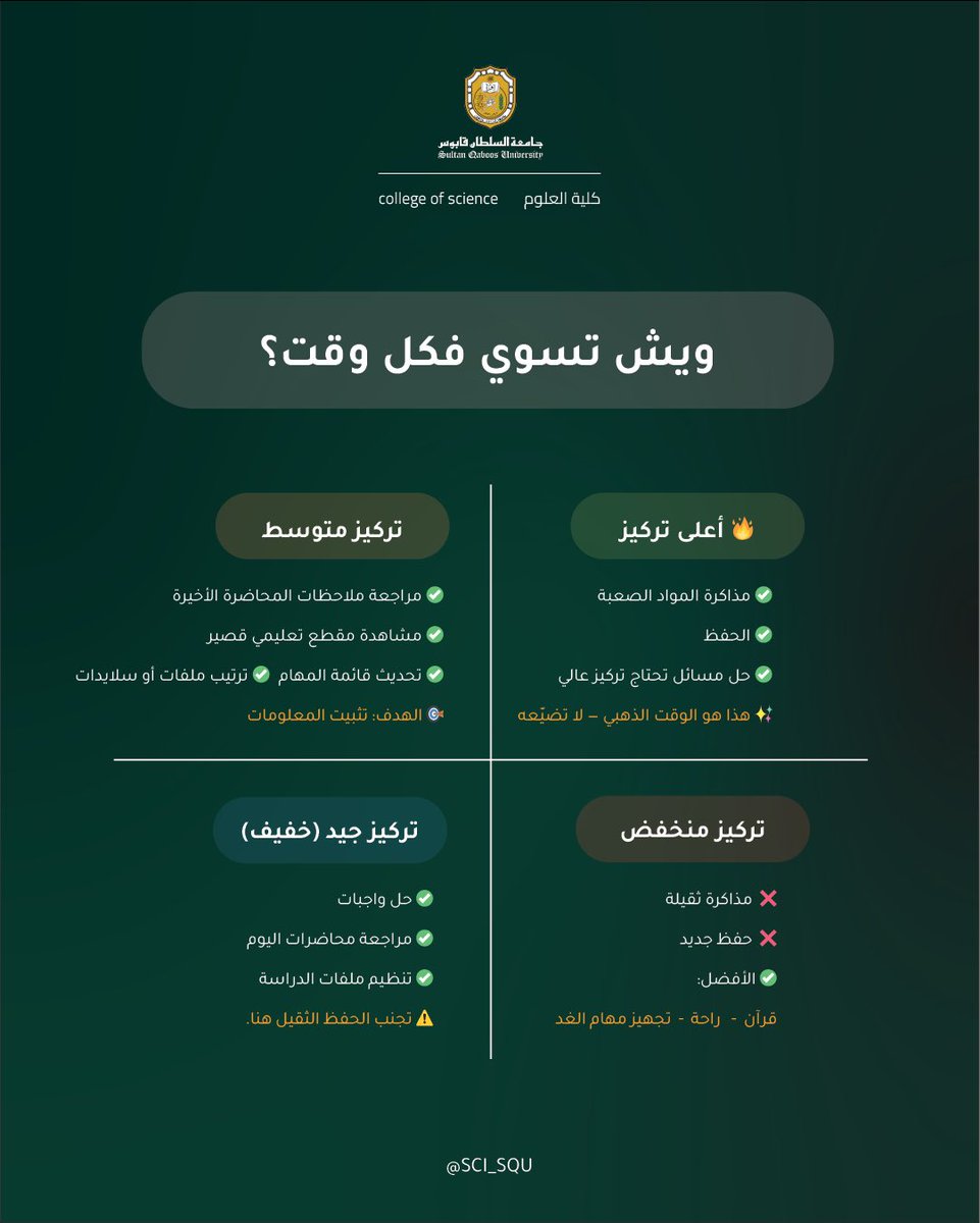 كلية العلوم tweet media