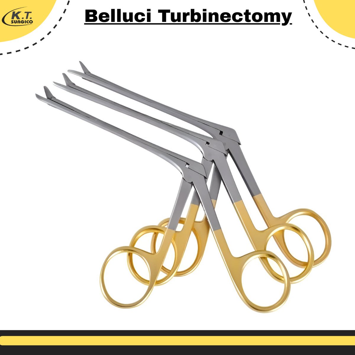 ktsdental's tweet image. Sharp precision for delicate work 3 Pcs Belluci Turbinectomy Scissors 
WhatsApp: +92 331 8615255
🌐 ktsurgico.us
#SurgicalInstrumentsPakistan #MedicalEquipmentPakistan #ENTInstruments #RhinoplastyInstruments #PlasticSurgeryTools #HospitalSuppliesPakistan #MedicalStore