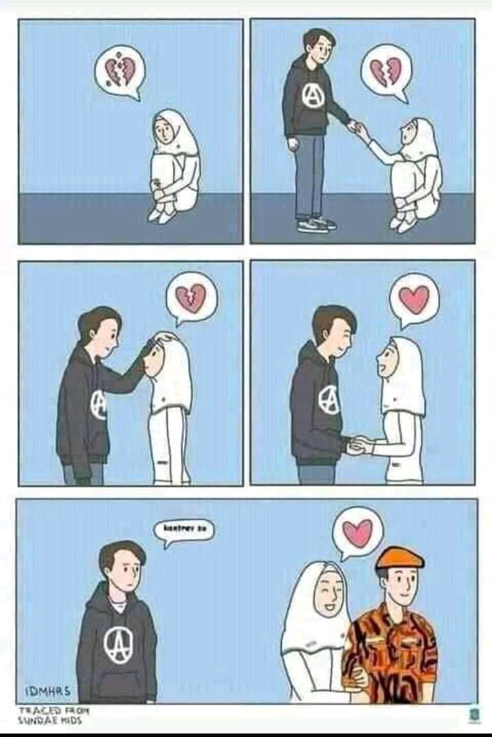 Yang tampan akan kalah dengan yang berseragam.