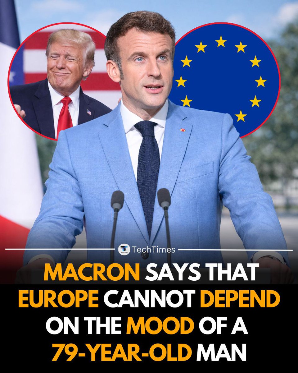 🚨President Macron statements!!

What is your reply to this statement?