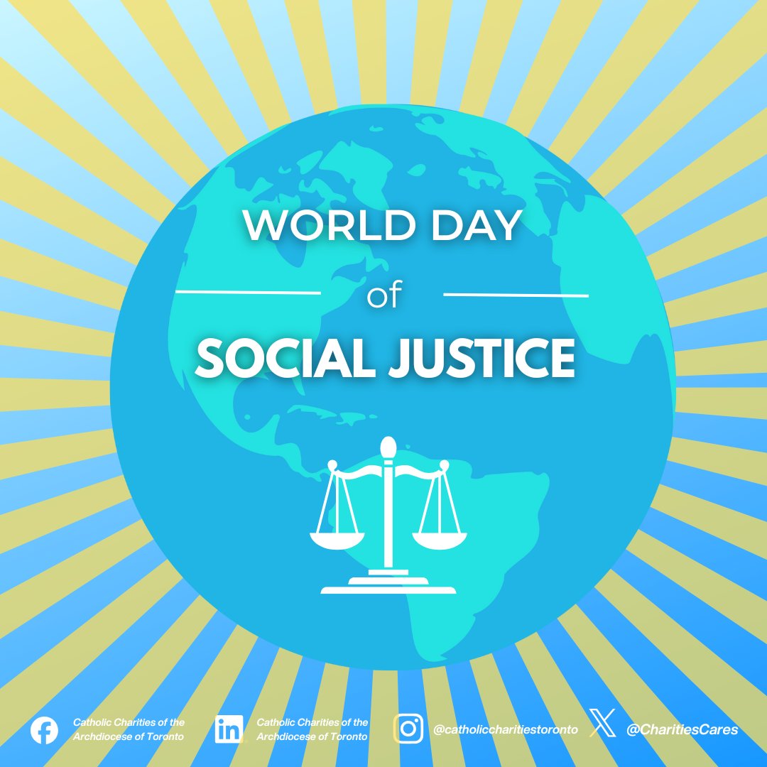 A just society is built when every person has the opportunity to participate, contribute, and belong. 

Today, we reaffirm our commitment to dignity, equity, and the shared responsibility of shaping a more compassionate world.

#WorldDayOfSocialJustice #HumanRights