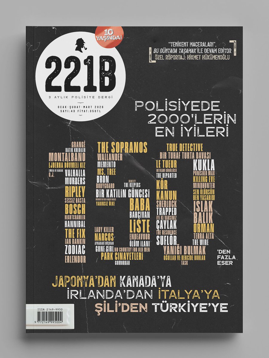 221B Dergi tweet media
