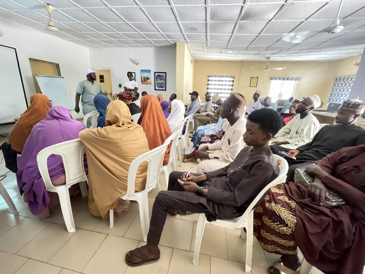 ambuvetskonsult's tweet photo. Building on the ongoing TVET training program, participants continue to acquire the right practical and theoretical skills in animal husbandry. 
Read More Here:https://t.co/FmiARC56by https://t.co/pPtUo7dV3p