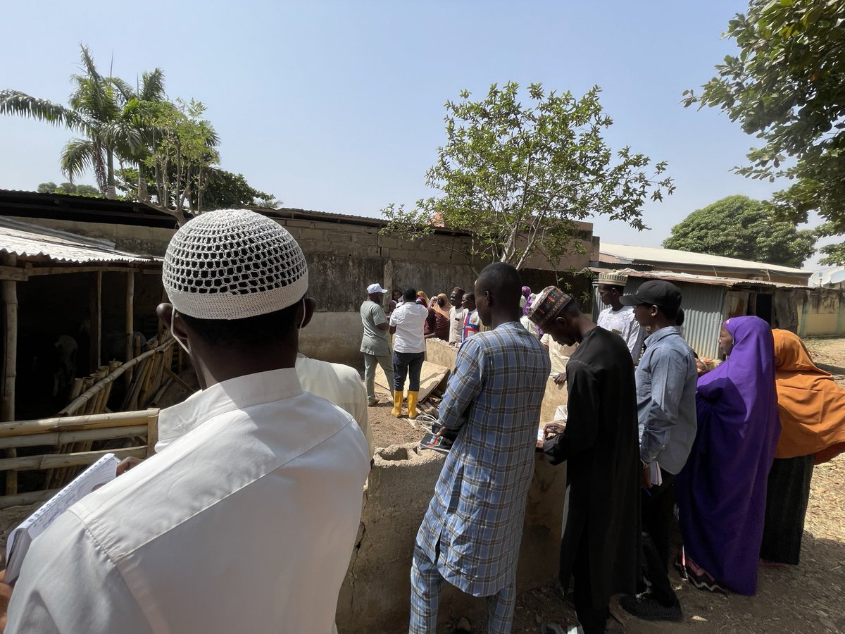ambuvetskonsult's tweet photo. Building on the ongoing TVET training program, participants continue to acquire the right practical and theoretical skills in animal husbandry. 
Read More Here:https://t.co/FmiARC56by https://t.co/pPtUo7dV3p