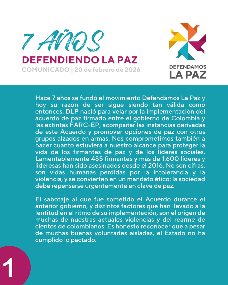 DefendamosLaPazColombia tweet media