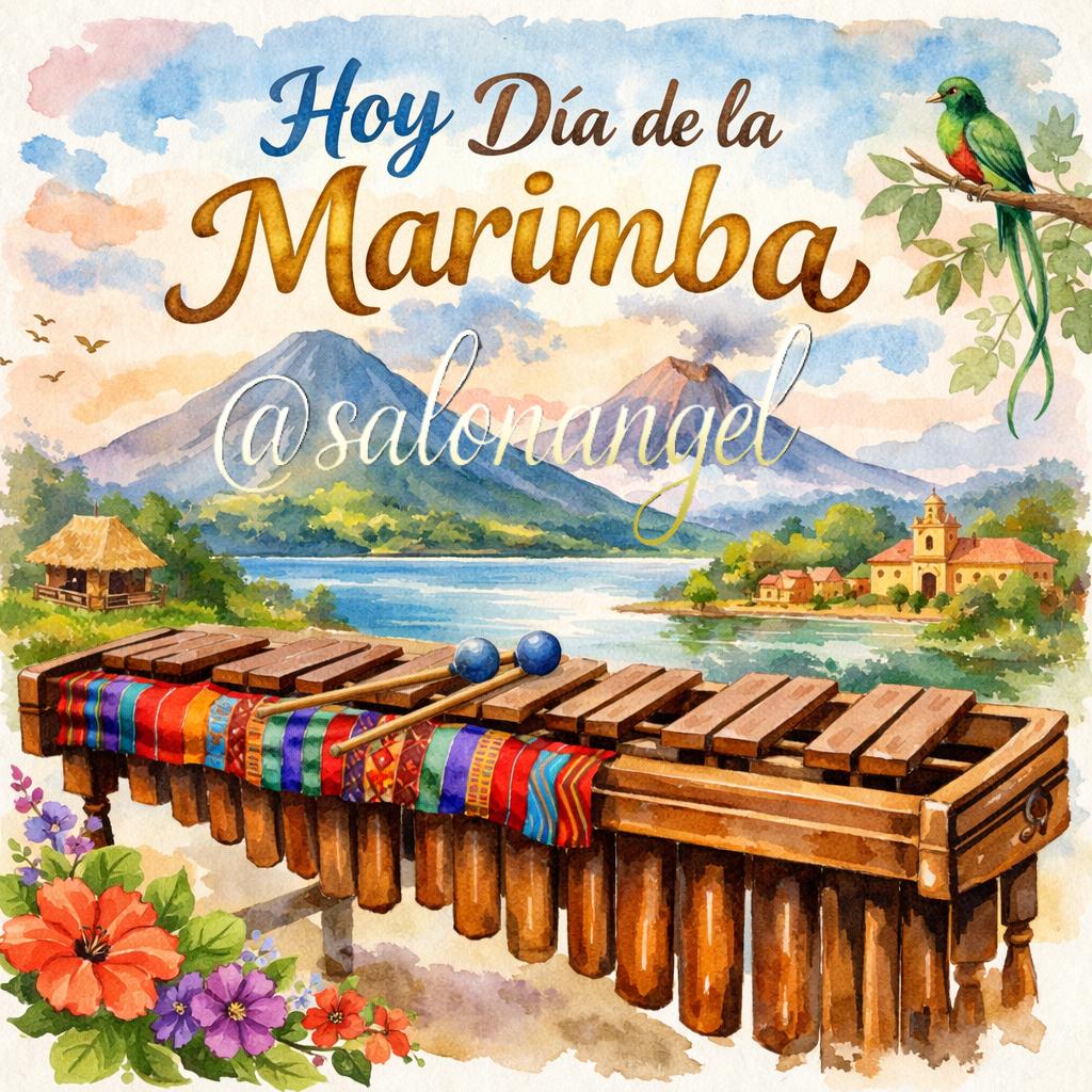 salonangel's tweet photo. 🇬🇹 Buenos días, bellez@s 🇬🇹
Hoy celebramos con orgullo una de las expresiones más hermosas de nuestra cultura: el #DíaDeLaMarimba, símbolo de alegría, tradición y corazón guatemalteco.
Así como sus notas llenan de vida cada…
https://t.co/rgRF1JmvO5
#Guatemala  #SalonAngelStudio https://t.co/Xeh2unAwm8