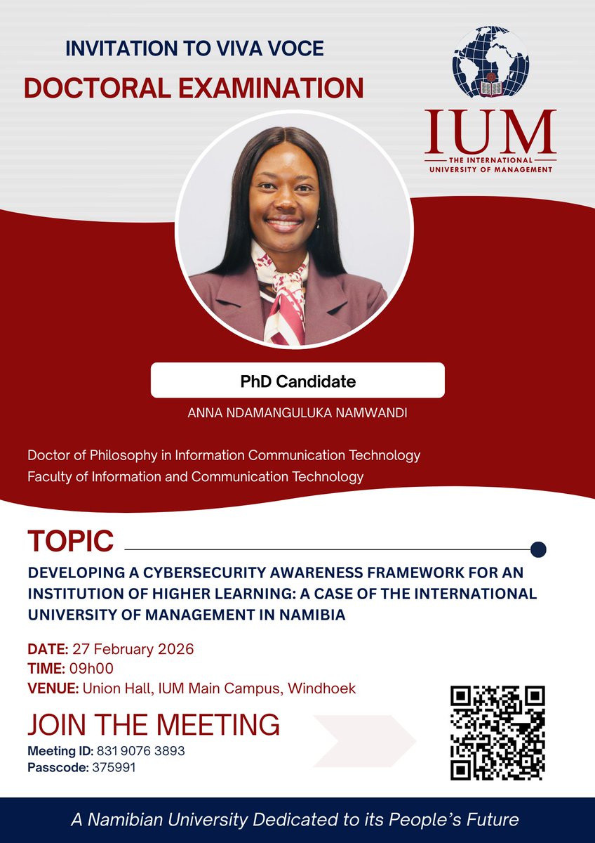 International University of Management tweet media