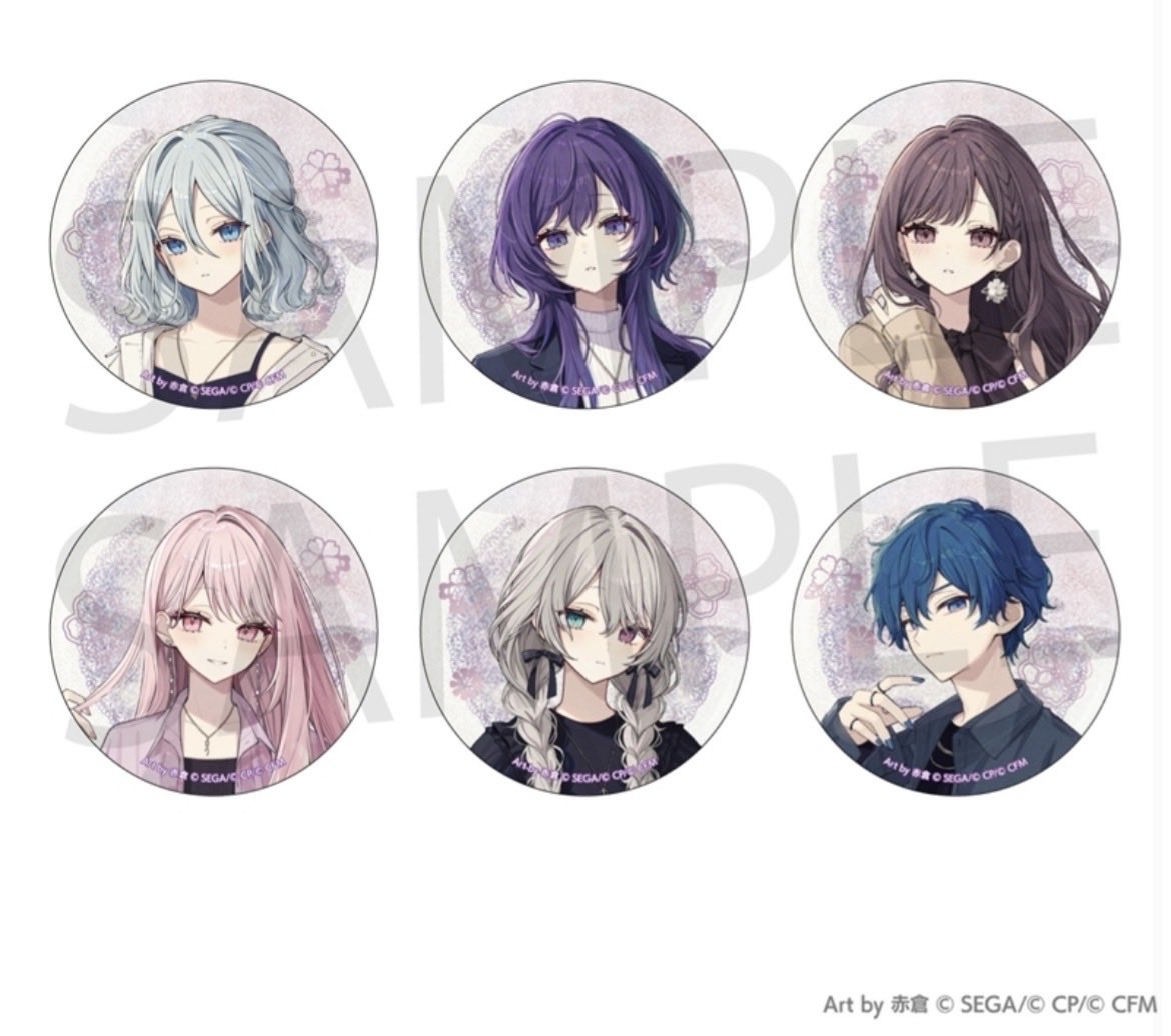 プロセカ ZOZO ZOZOTOWN イラストレーターコラボ ニーゴ グリッター缶