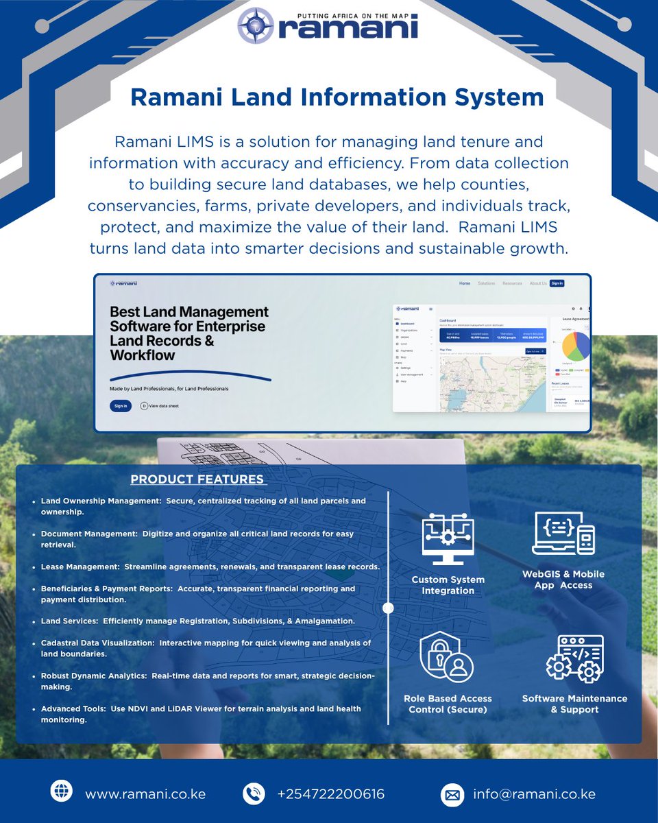Ramani Geosystems tweet media