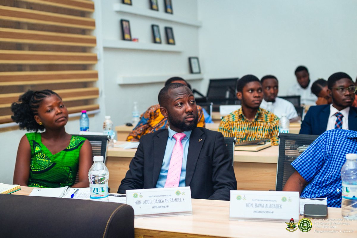 Committed to serving my constituents with dedication and contributing to KNUST's growth, fostering development, accountability, and progress together