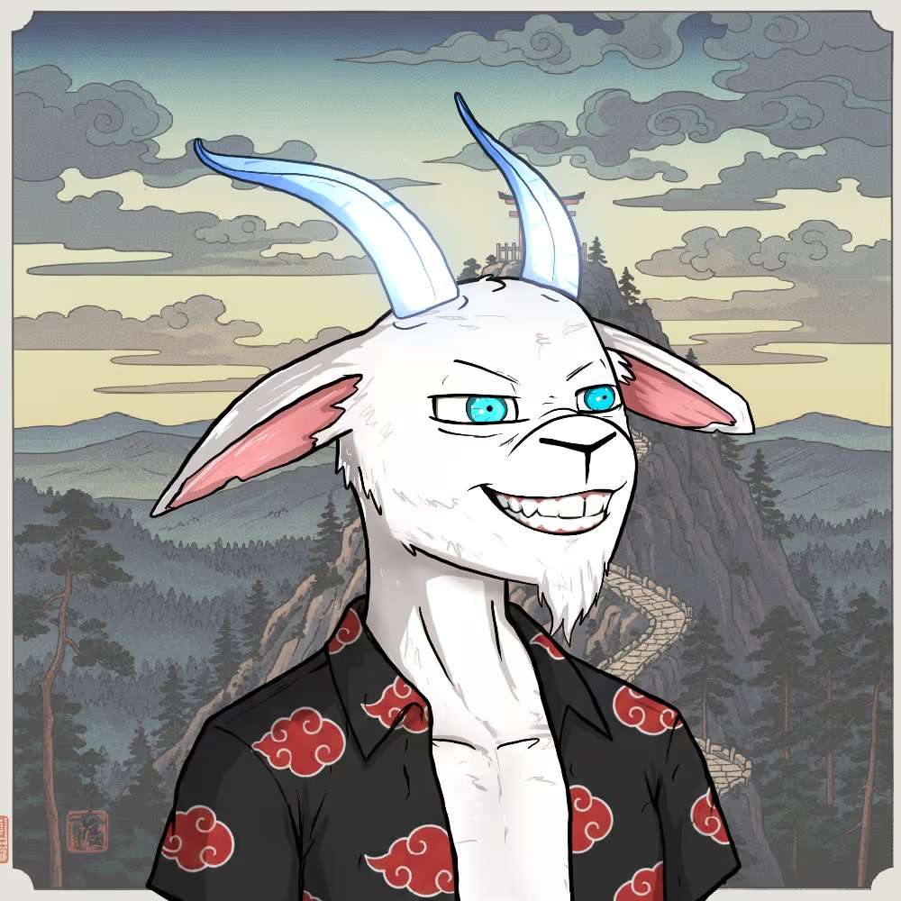 the goat I just got @Goatin_NFT