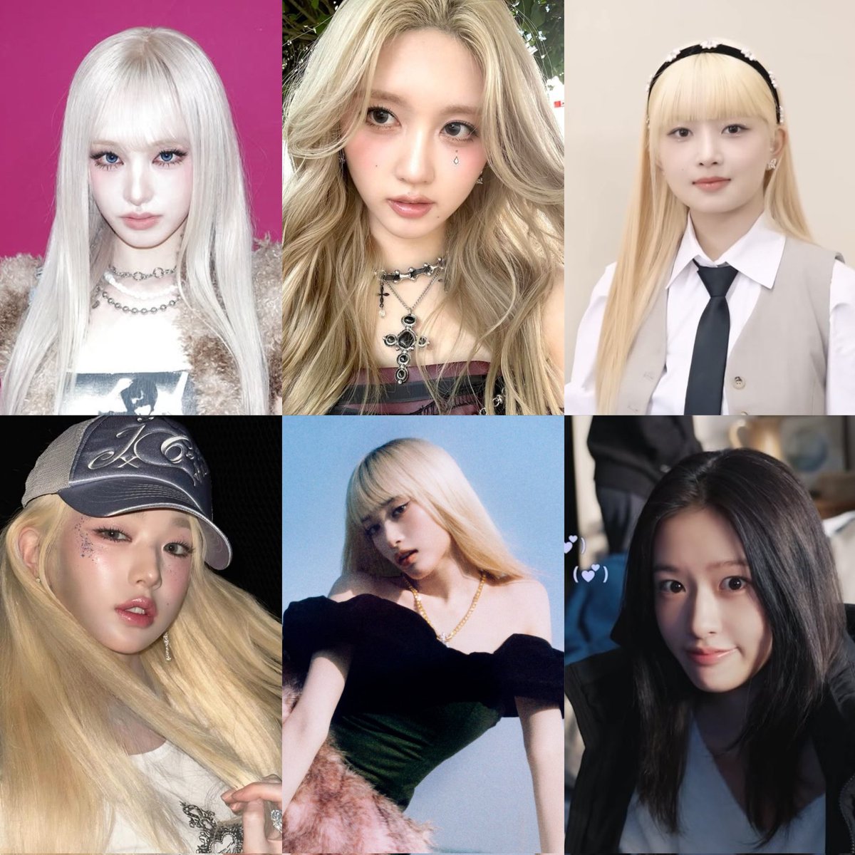 5/6 having blonde hair 🫶🏻 It's okay for Yujin to be late to go