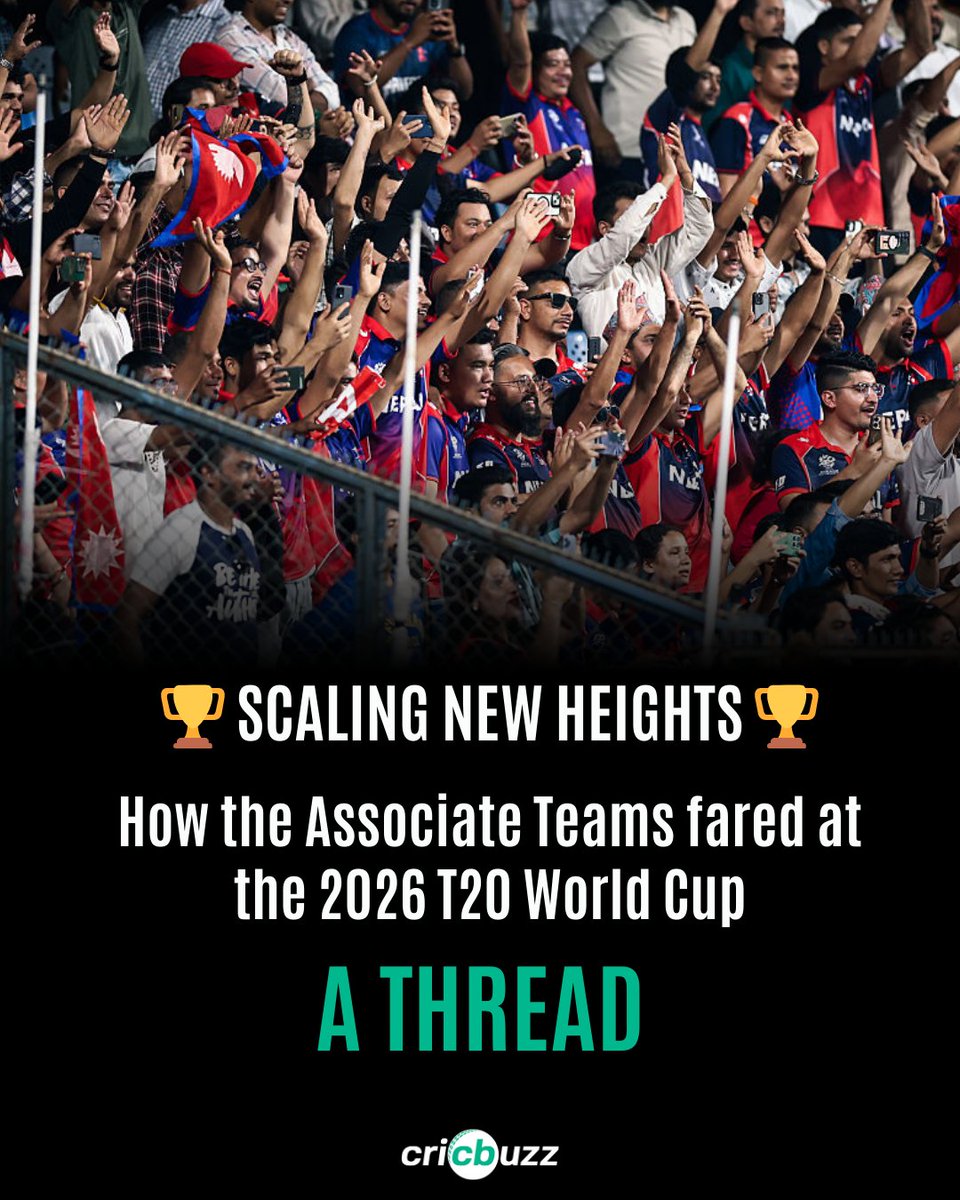 cricbuzz's tweet photo. Played, Associates! 👏👏 #T20WorldCup https://t.co/tGYQieThnj