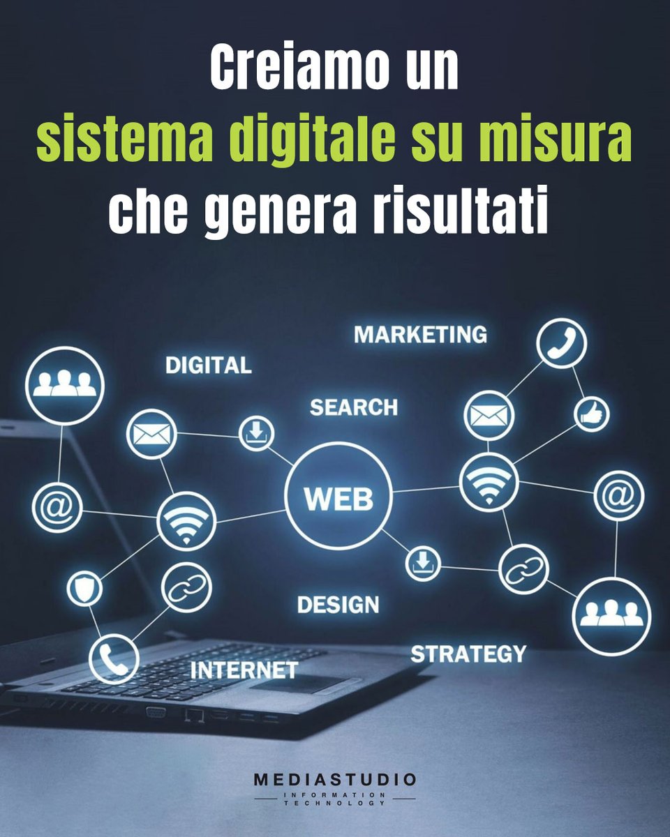 Sito web, SEO, campagne ads, social media, sviluppo software, automazione e AI: presi singolarmente, possono dare buoni risultati, ma è proprio quando li progettiamo e gestiamo INSIEME che otteniamo risultati concreti. info@mediastudio.it