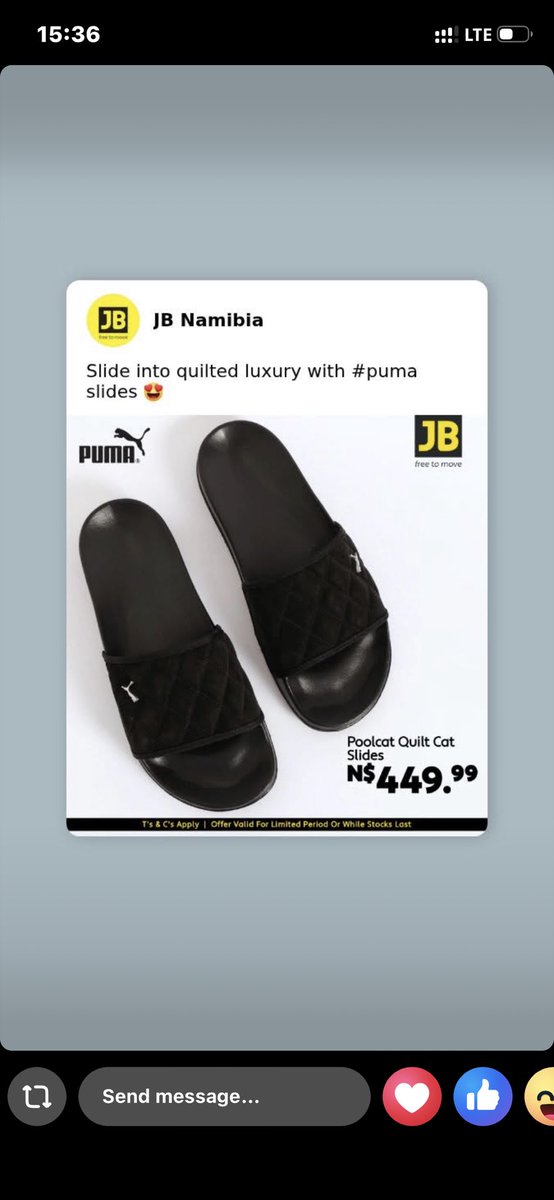 mani_khulele's tweet photo. @TateKwatapo Get this instead if you like Puma https://t.co/SlHNxvwCMI