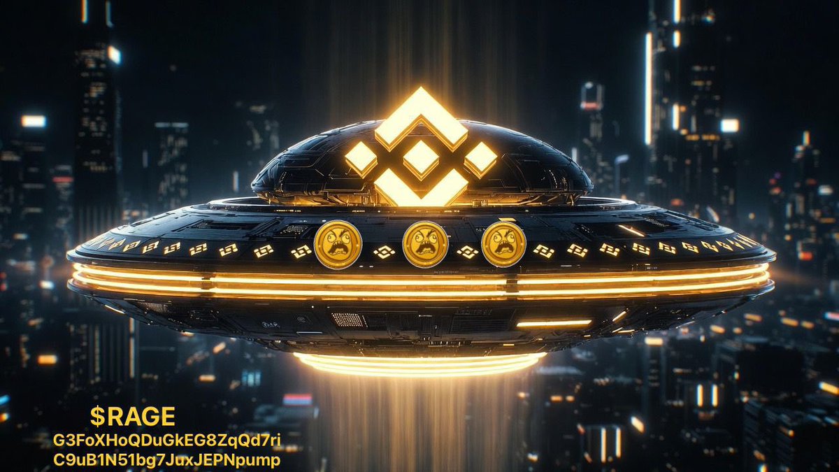 Day 58: UNTIL @Binance LIST $RAGE 

ALIENS ALWAYS WERE AMONG US
THEY’RE HERE TO TAKE OVER 

RAGE GUY
$RAGE
G3FoXHoQDuGkEG8ZqQd7riC9uB1N51bg7JuxJEPNpump 

<a href="/BinanceUS/">Binance.US 🇺🇸</a>, @Binance, <a href="/binance/">Binance</a>_intern, <a href="/BSCNews/">BSCN</a>