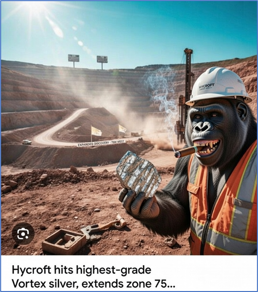 DarkPoolSinker's tweet image. EVERYONE.
HYCROFT MINING IS ONE OF THE GREATEST GOLD AND SILVER RESOURCES IN AMERICA....
Please repost to highlight this to all potential retail investors..
Thanks.😇