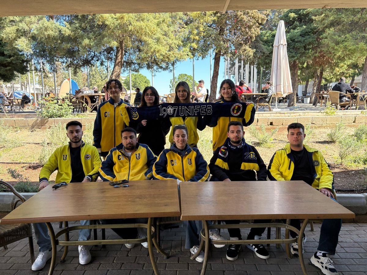 1907 ÜNİFEB Mersin Üniversitesi örgütlenmesi olarak Çarşı Cafe’de oturuyoruz, tüm Fenerbahçeli arkadaşlarımızı bekleriz. #HaydiSenDeGelKatılBize