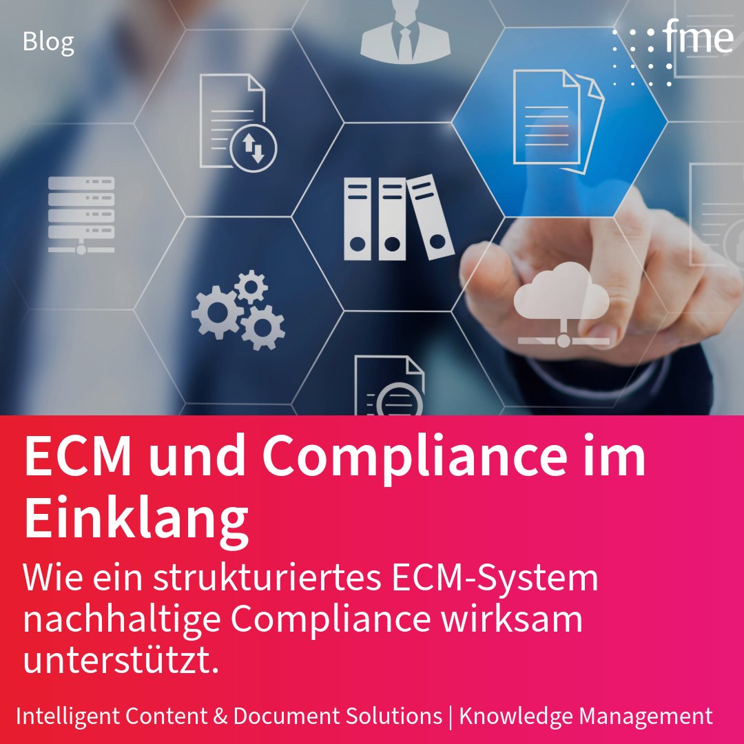 🚀 #ECM richtig einsetzen heißt #Compliance von Anfang an mitdenken.
Warum Struktur, Revisionssicherheit und klare Prozesse entscheidend sind, lesen Sie hier: eu1.hubs.ly/H0rYTP60