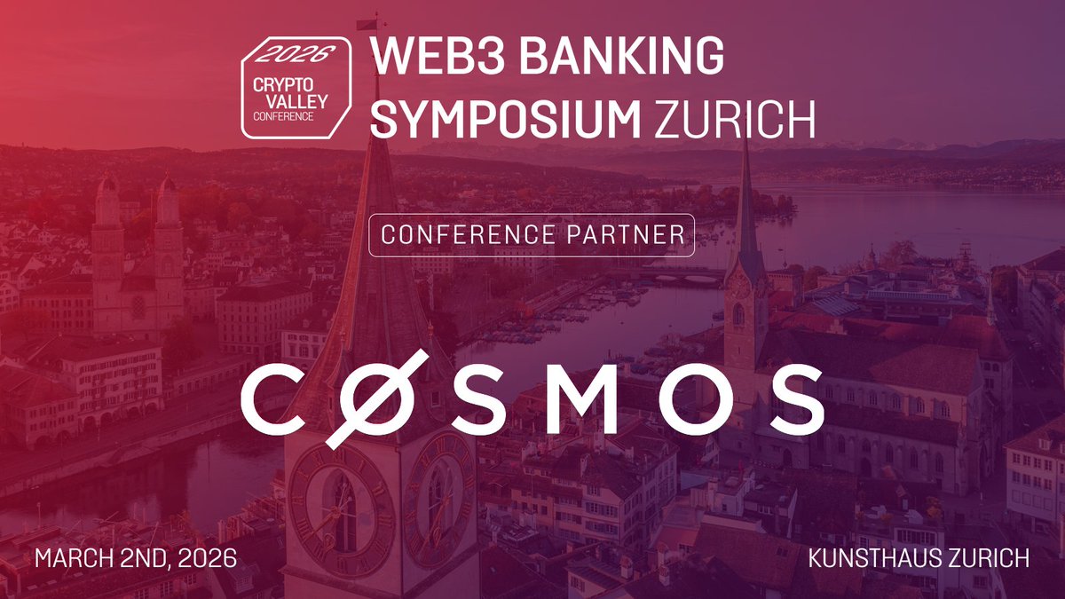 📣 <a href="/cosmos/">Cosmos - The Interchain ⚛️</a> joins forces with this edition of the Web3 Banking Symposium!

<a href="/cosmos/">Cosmos - The Interchain ⚛️</a> powers the largest network of vertically integrated Layer 1 blockchains, supporting 200+ chains in production worldwide. Their team develops cutting-edge software, fosters a global builder