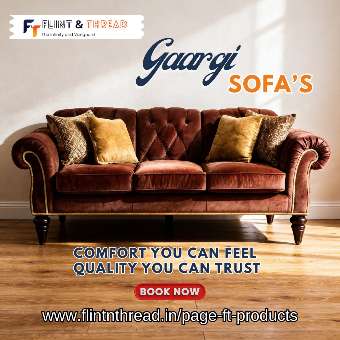 flintandthread's tweet image. ✨ Upgrade your living space with Gaargi Sofa by Flint &amp;amp; Thread!
Experience unmatched comfort, premium quality, and timeless elegance crafted to perfection. 🛋️

Book now @ flintnthread.in/page-ft-produc…

#FlintAndThread #GaargiSofa #LuxurySofa #HomeComfort #LivingRoomGoals