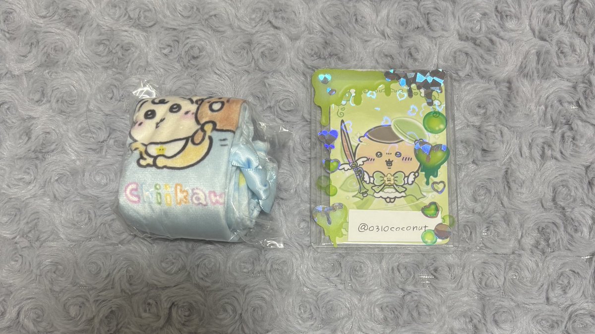 0310coconut's tweet photo. 【交換】ちいかわ Baby 巾着

譲)ハチワレ＆うさぎ

求)同種くりまんじゅう

郵送交換のみ
お気軽にお声掛けください https://t.co/02T4qgd2pj