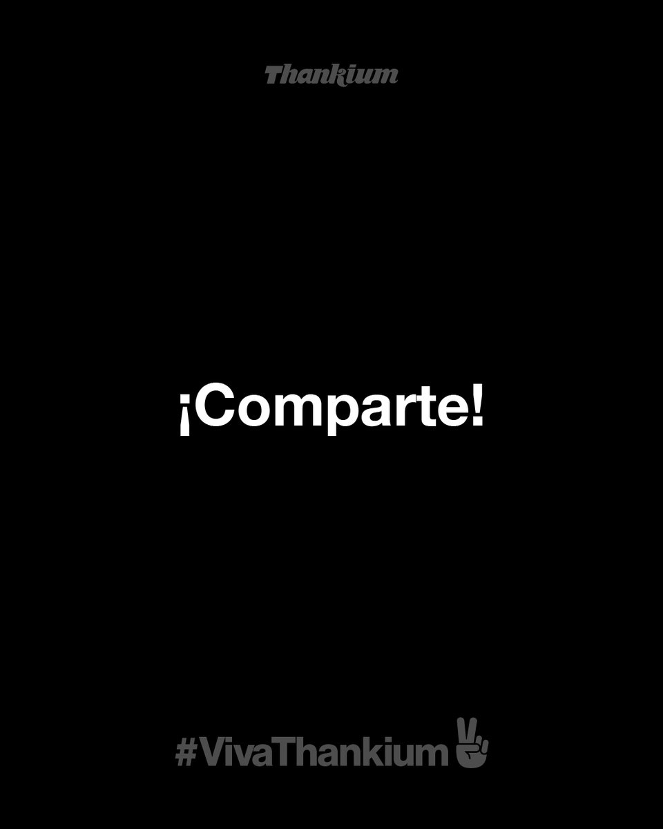 Thankium tweet picture