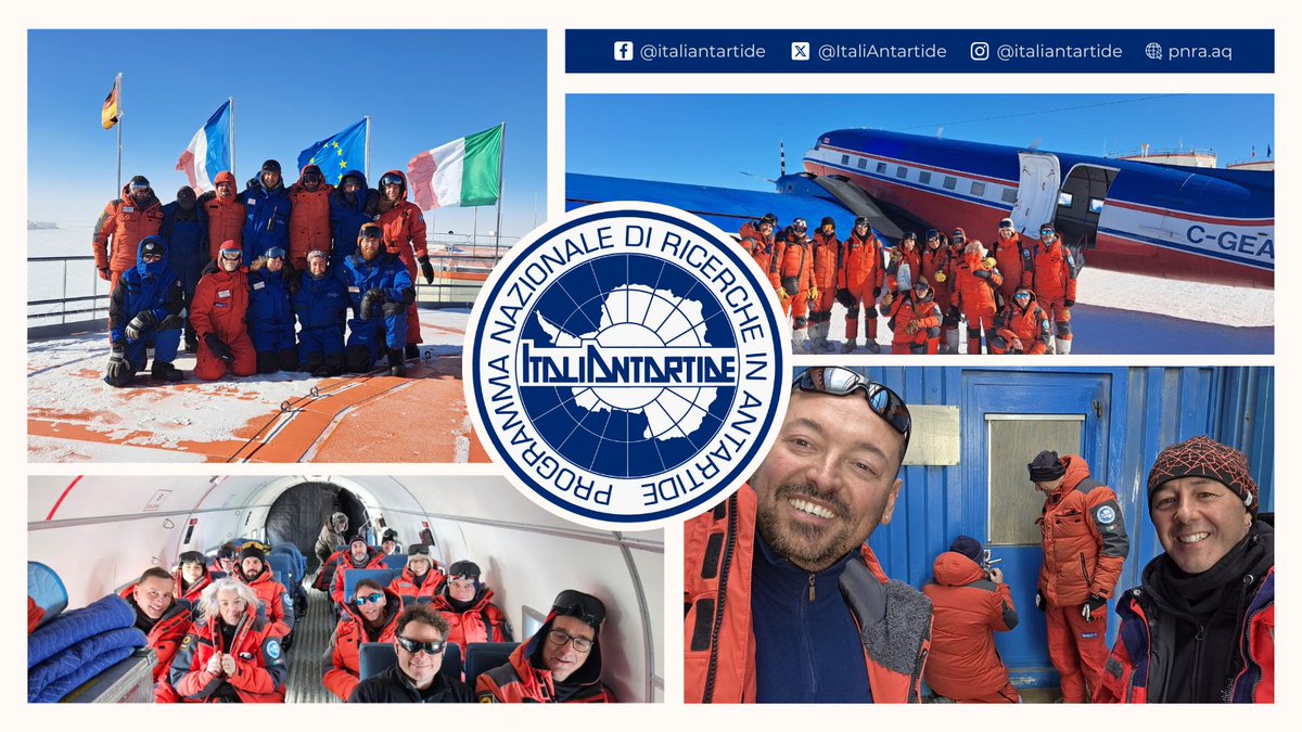 CNRsocial_'s tweet photo. #Antartide, nella base #Concordia comincia la XXII campagna invernale del #PNRA
A #BaiaTerraNova, invece, chiude la stazione #MarioZucchelli dove sono state effettuate attività della XLI campagna estiva, che continuerà sulla rompighiaccio #LauraBassi
https://t.co/tzigkYVbdh https://t.co/3orTcQRPxE