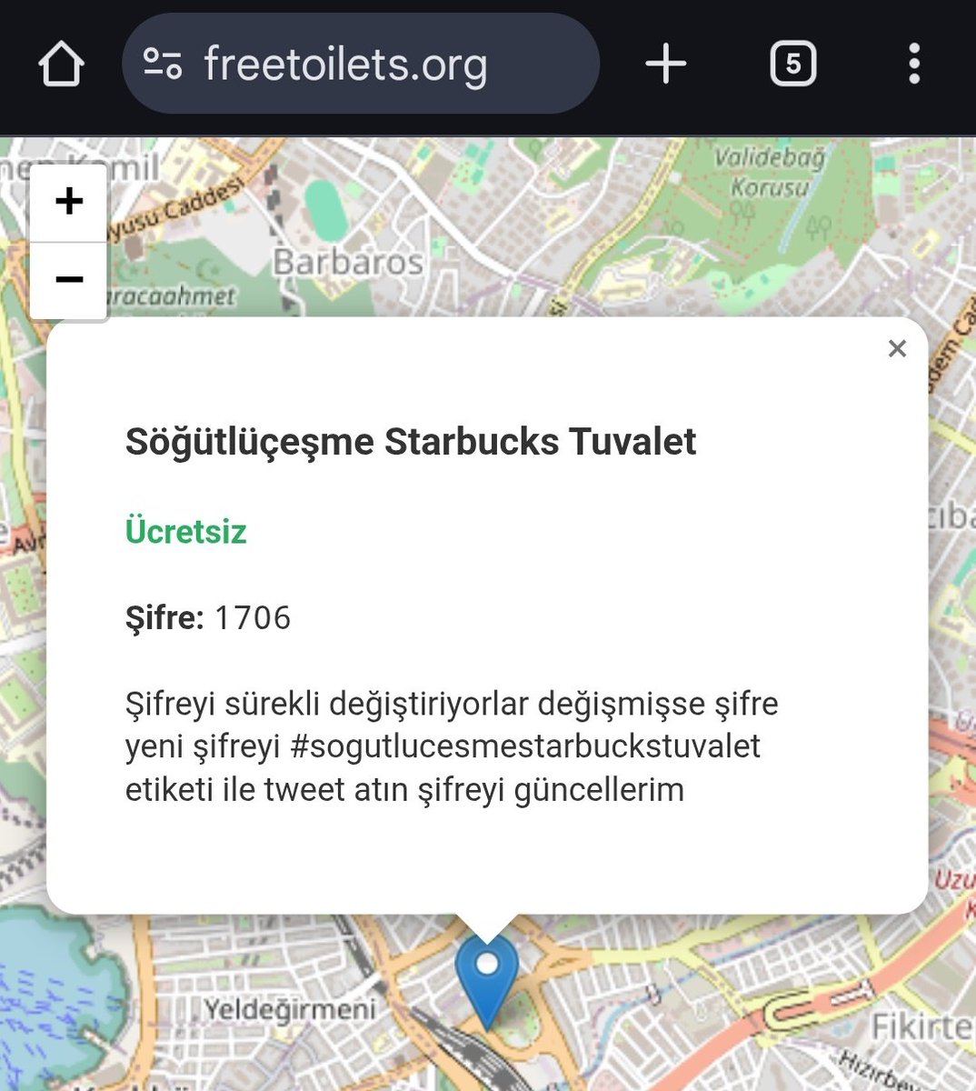 Özgür tuvalet hareketi için websitesi tasarladım buyrun dostlar
freetoilets.org