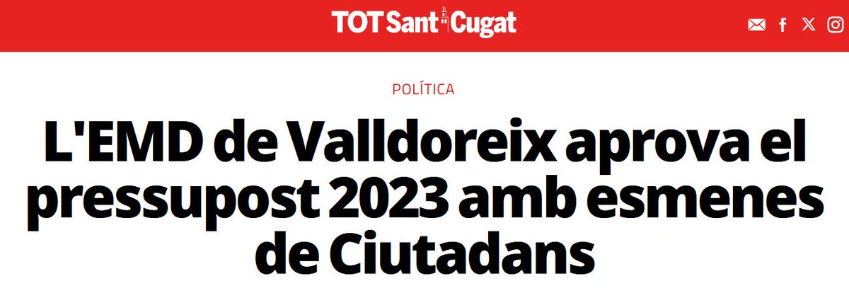 Esquerra Valldoreix tweet media