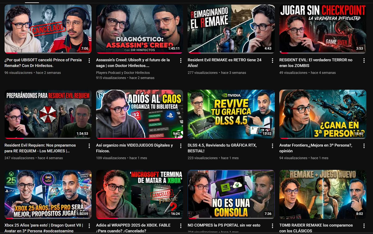 ¿Te apasionan los videojuegos, la actualidad de la industria y los buenos debates? 🎮🎧

Players Podcast no es solo audio. En el canal de YouTube entrevistamos a creadores, analizamos juegos y debatimos sobre lo que de verdad importa en el gaming.

Como X penaliza los enlaces, lo