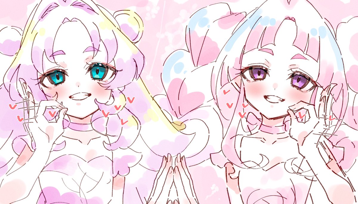 変身シーンのここ⚠️えっちすぎ!⚠️警報だと思った。それは幻覚。 