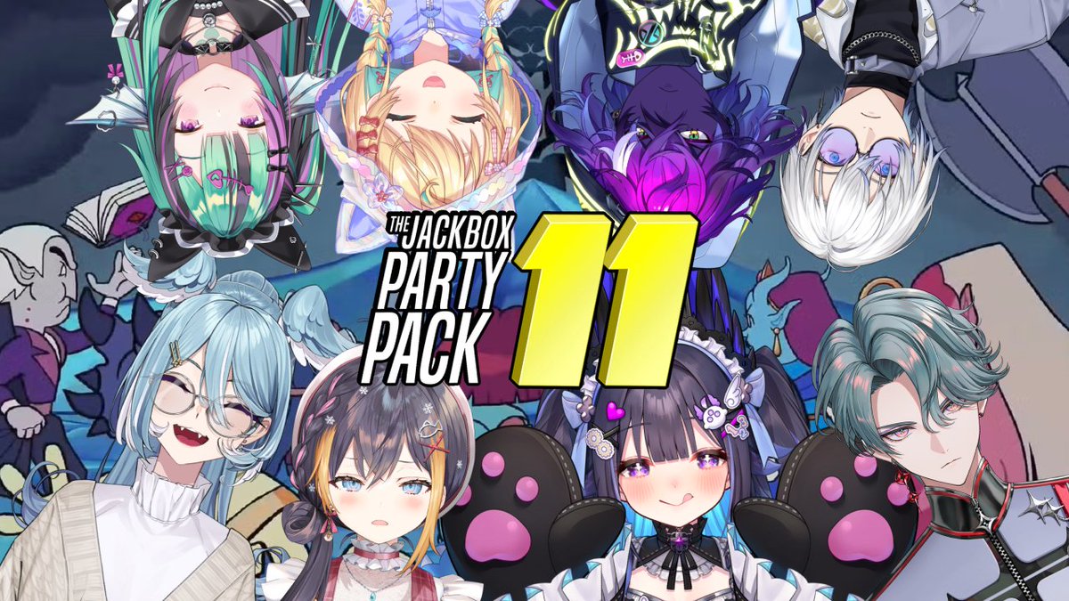 【#EnnDay2026 🎂 JACKBOX 11 w/ FRIENDS !!】
EXCITED TO FINALLY PLAY JACKBOX 11 !!!!
I actually had to switch the stream link bc I accidentally streamed on the jackbox stream earlier 🤡

Waiting Room:
02/20 - 11AM EST / 5PM CET | 02/21 - 01:00
youtube.com/live/U-xCHiXEy…