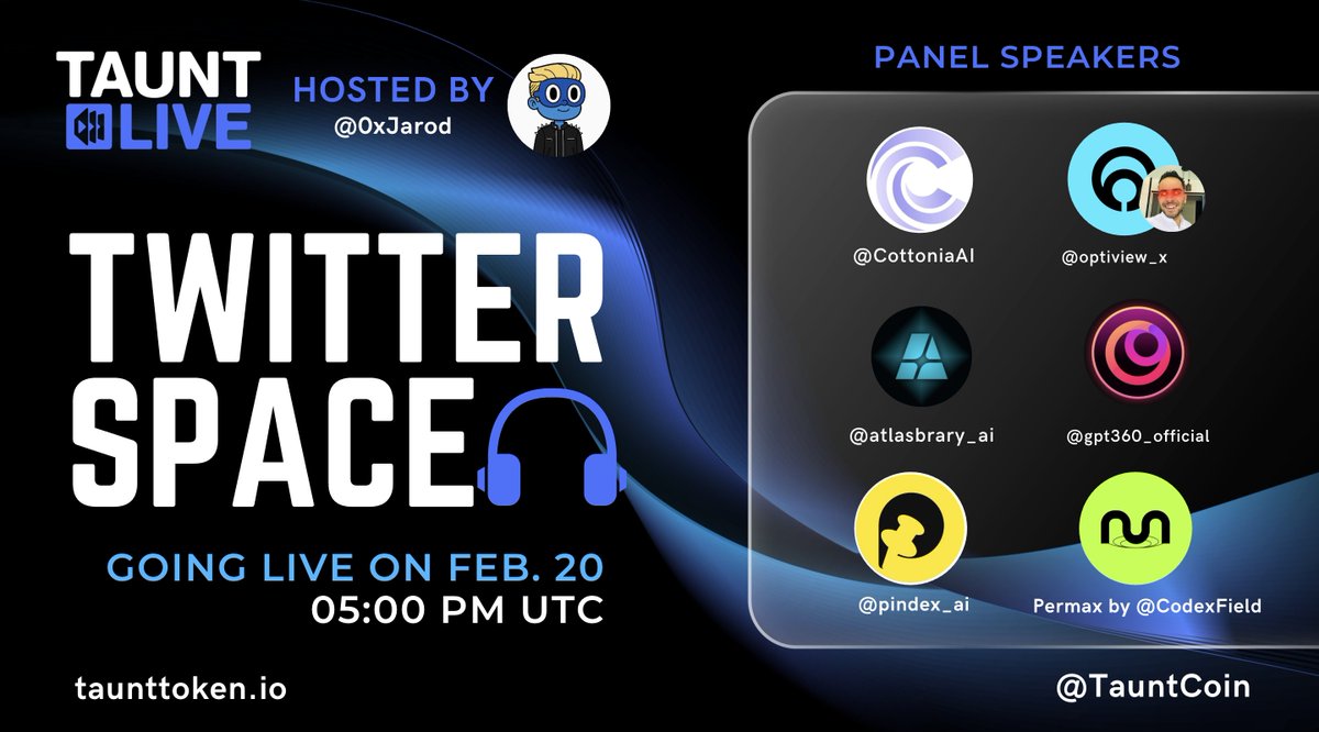 Taunt Live | powered by tauntAI tweet media