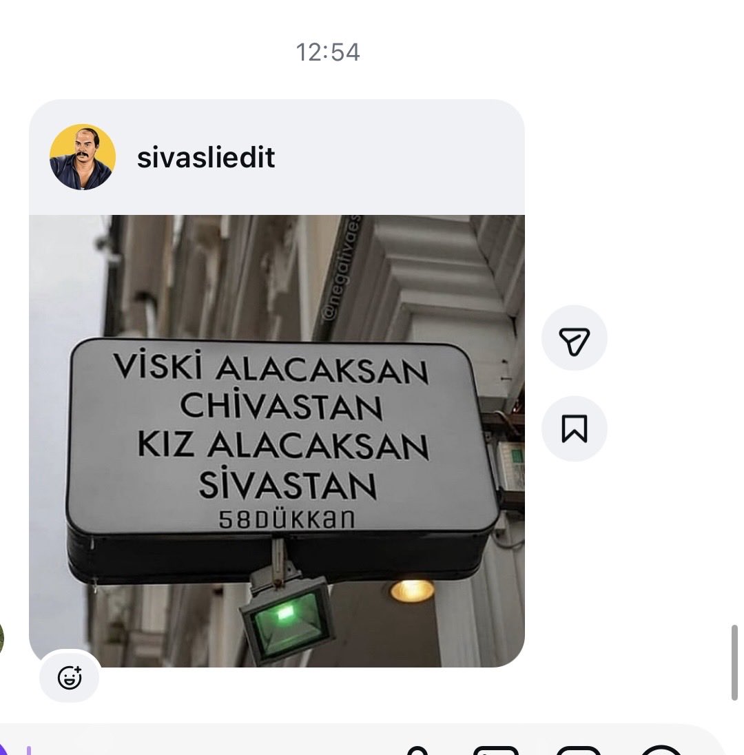 Sivaslı olduğumu öğrendiği an eleman