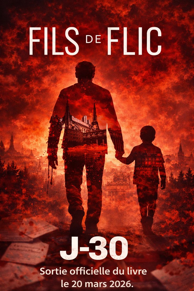 Réservez mon nouveau livre « Fils de Flic », votre exemplaire vous attend avec une remise grâce au code promotion FICHE5 en cliquant sur le lien suivant helloeditions.fr/produit/fils-d…

#FilsDeFlic #livres #passion #partage #merci