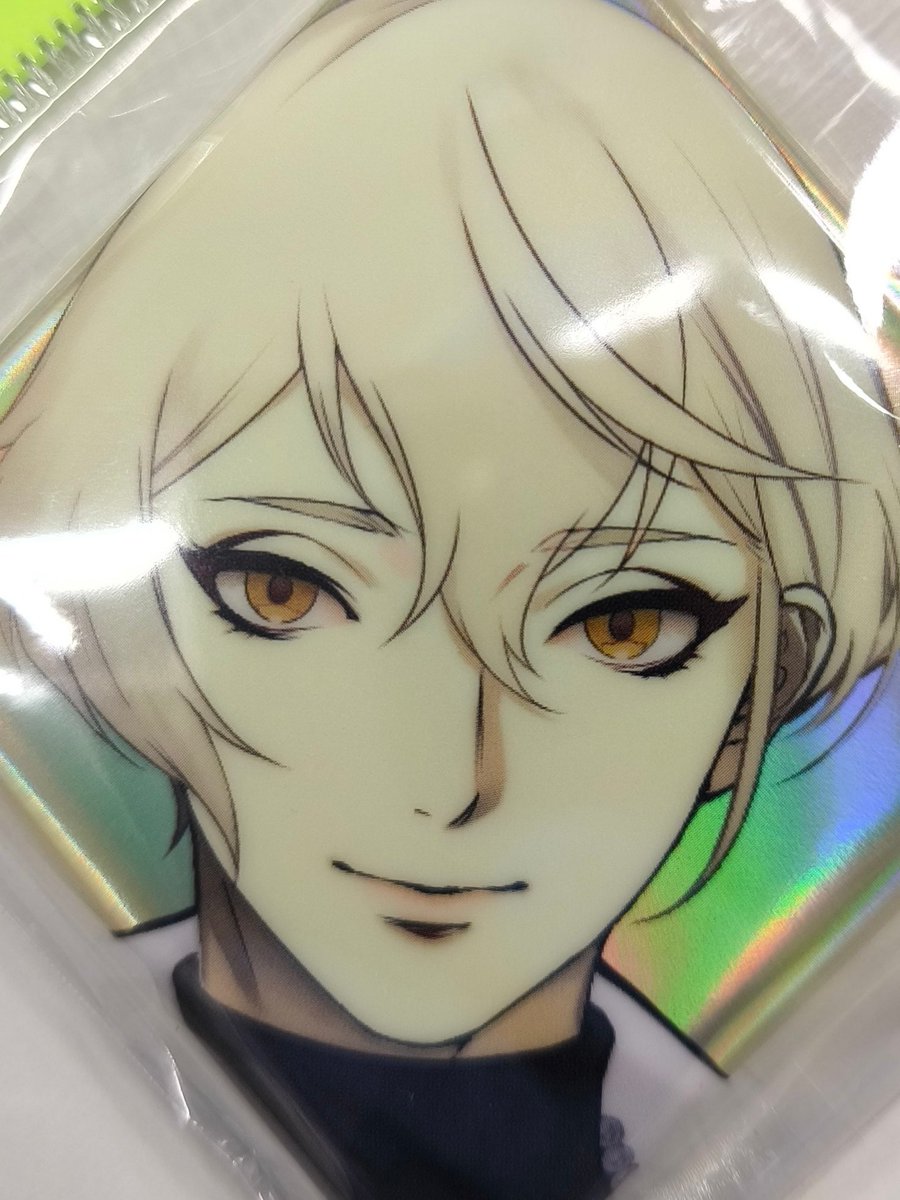 入荷情報】 刀剣乱舞 とうらぶ 大本丸博 スクエア缶バッジ 髭切 ミニ