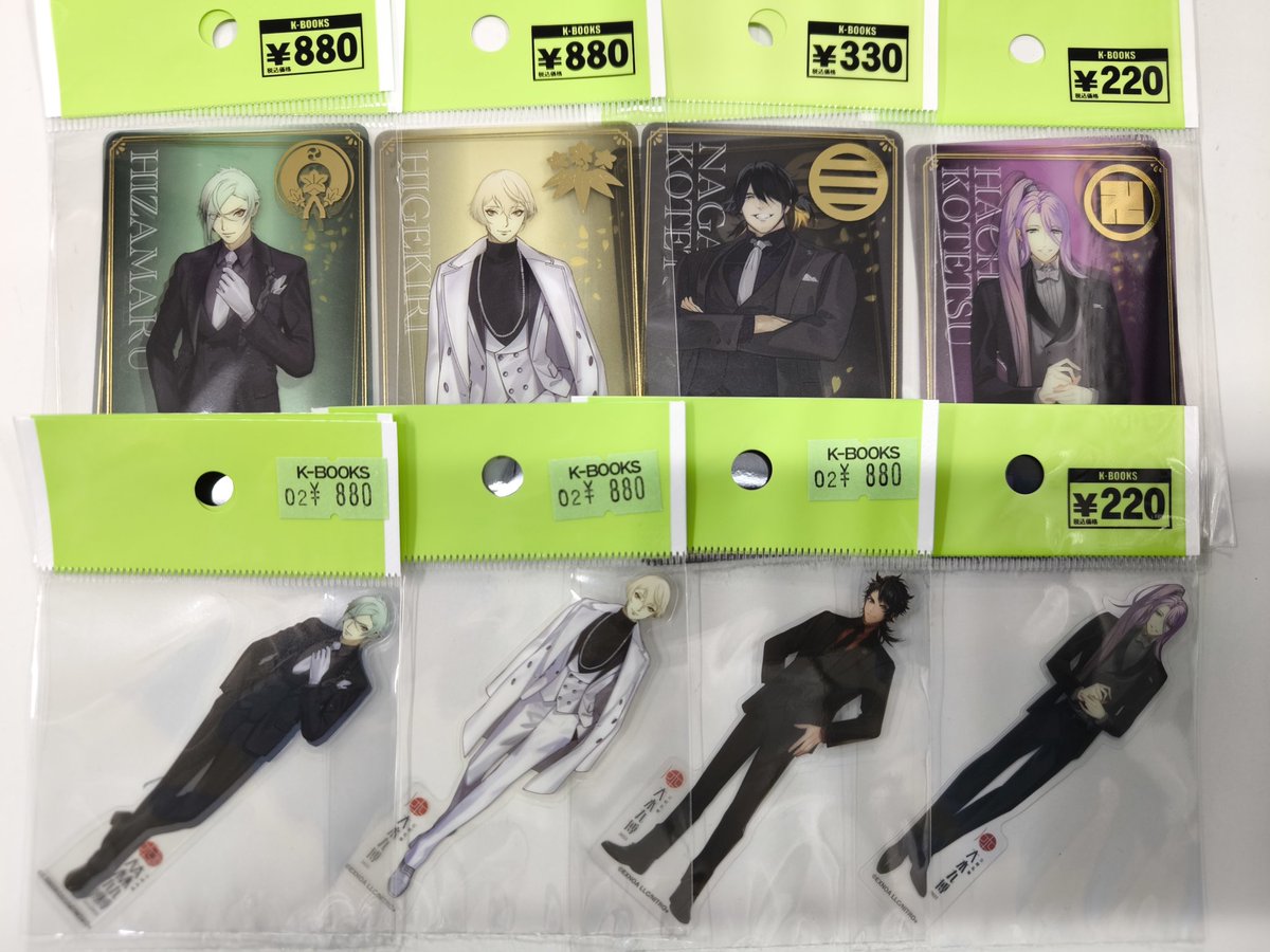 入荷情報】 刀剣乱舞 とうらぶ 大本丸博 スクエア缶バッジ 髭切 ミニ