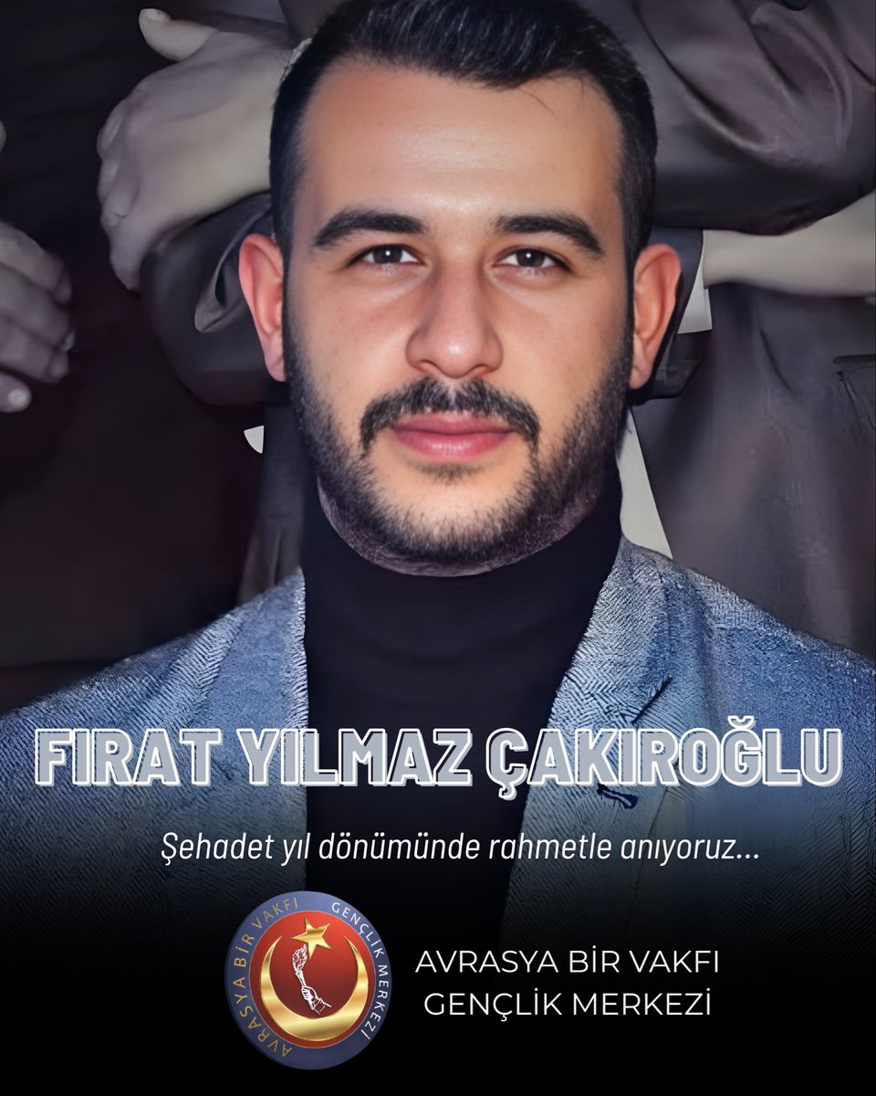 PKK’lı teröristler tarafından şehit edilen Ege Üniversitesi öğrencisi yiğit ülküdaşımız Fırat Yılmaz Çakıroğlu’nu rahmetle anıyoruz.